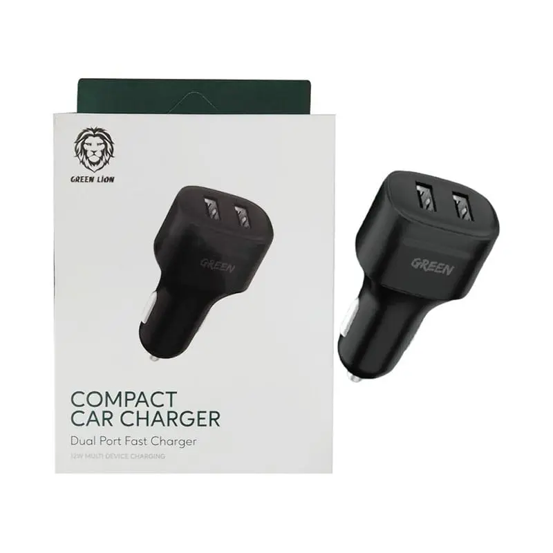 Dual Port Car Charger 12وات